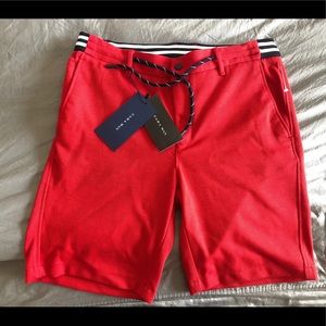 Zara MAN brand new Size Medium Red Shorts